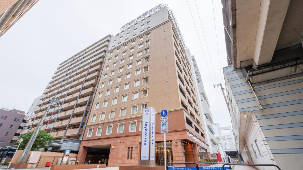 Toyoko Inn Miyazaki Ekimae Exterior foto